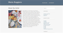 Desktop Screenshot of mariaruggiero.com